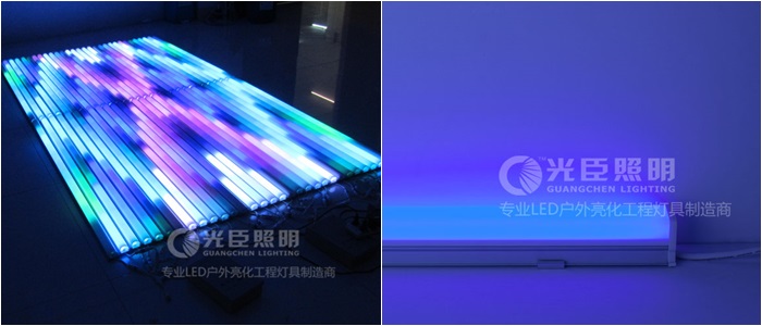 LED護(hù)欄管效果 LED護(hù)欄管效果