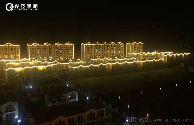 小區(qū)亮化效果 小區(qū)亮化效果
